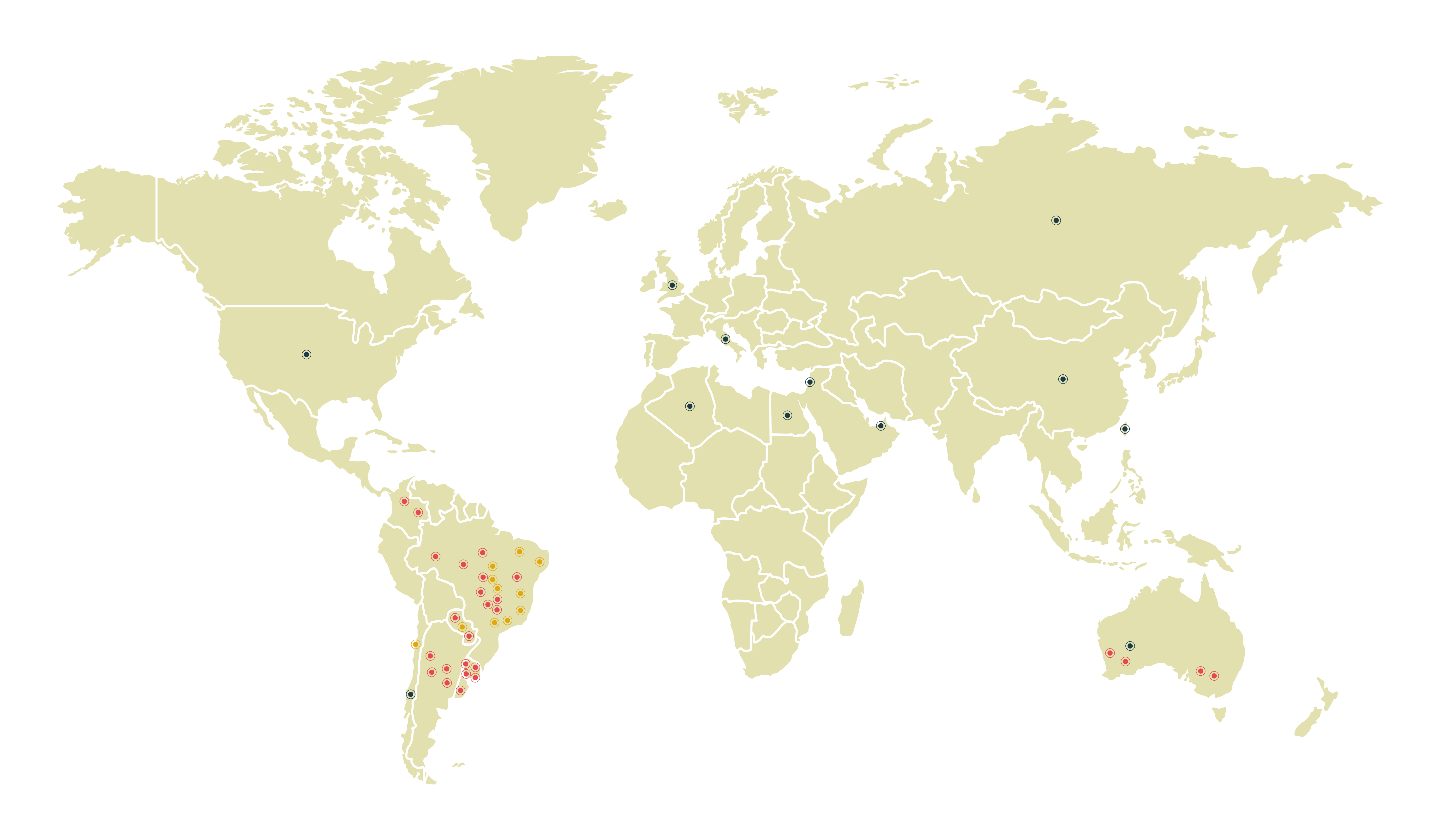 Mapa de Unidades Produtivas e Logística